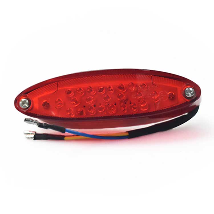 10W Oval LED Tail / Brake Light - Red